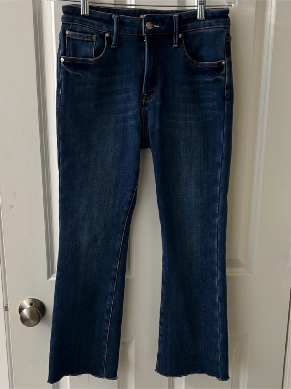 Mother Dark Blue The Looker Girl Crush Jeans 30